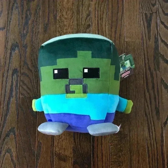 Minecraft Cuutopia by Mattel 10” Zombie Plush - NEW WITH TAGS! - Picture 1 of 5